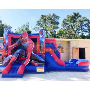 Buy cheap 0.55mm PVC Inflatable Bounce House Combo For Advertisement from wholesalers
