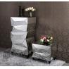 Buy cheap Fashionable Mirror Furniture Set Decorative Full Flower Mirror Stand from wholesalers