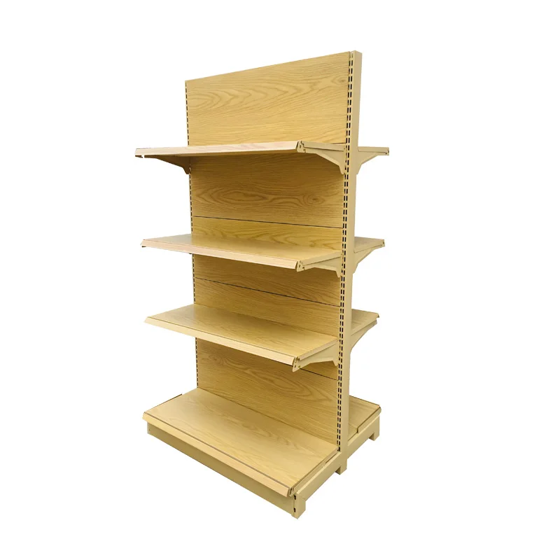 Factory Custom estantes para tienda de abarrotes grocery store shelves