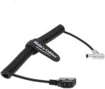 Alvin's Cables 2 Pin Lemo Male Right Angle to Anton Bauer D TAP Coiled Power