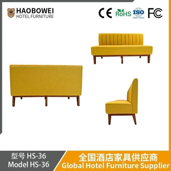 Buy cheap Foshan Furniture. Fabric Booth Sofa. Restaurant Furniture. Theme Restaurant. Customized Booth Sofa for Restaurant Private Rooms. from wholesalers
