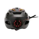 Bike Helmet Night Cycling Safe Helmet Turning Light USB Charge Helmet