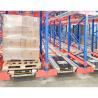 Buy cheap Blue/Orange/Yellow/Grey Heavy Duty Shuttle Rack System with 1500kg Load Capacity from wholesalers