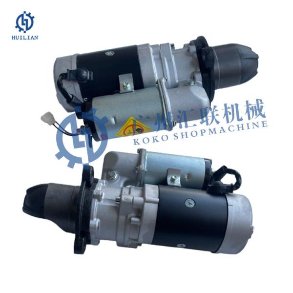 Buy cheap Advantageous Cast Iron Starter 600-813-9323 24V 11KW WA500-3 WA500-6 Diesel Engine Spare Parts for Wheel Loader from wholesalers
