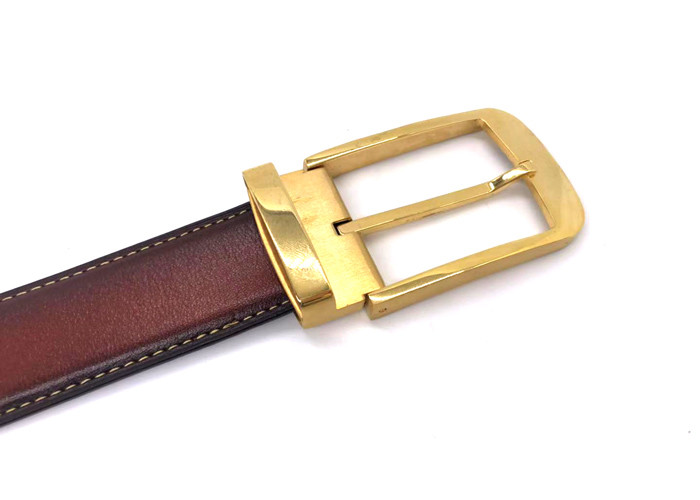 Handmade Men 's Genuine Leather Dress Belt For Work Business And Casual