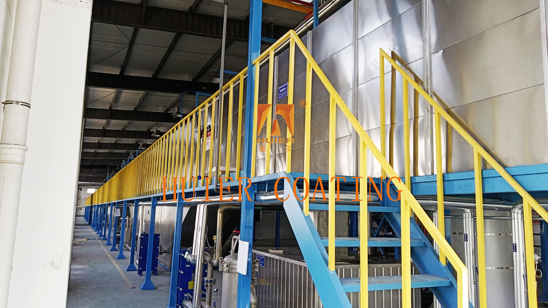 PLC Controlled Stainless Steel Chemical Treatment Equipment for Industrial Cleaning