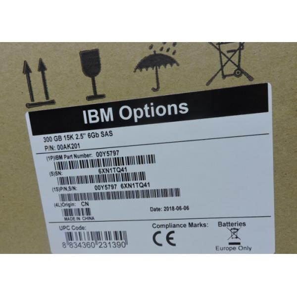 IBM Hard Disk 00Y5791 00Y5797 2.5inch SAS 15K 300G V5000 Gen1 1 year warranty