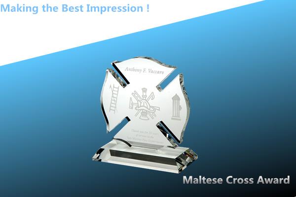 Buy cheap crystal award/acrylic trophy/acrylic maltese cross award/crystal maltese cross award/glass from wholesalers