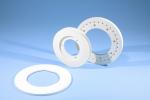 99% Al2O3 ceramic part alumina ceramic threaded tube ring disc alsint c 99.7%