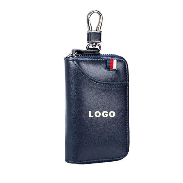 Buy cheap Good Quality Leather Key Bag Coin Bag For Men Logo Customized from wholesalers
