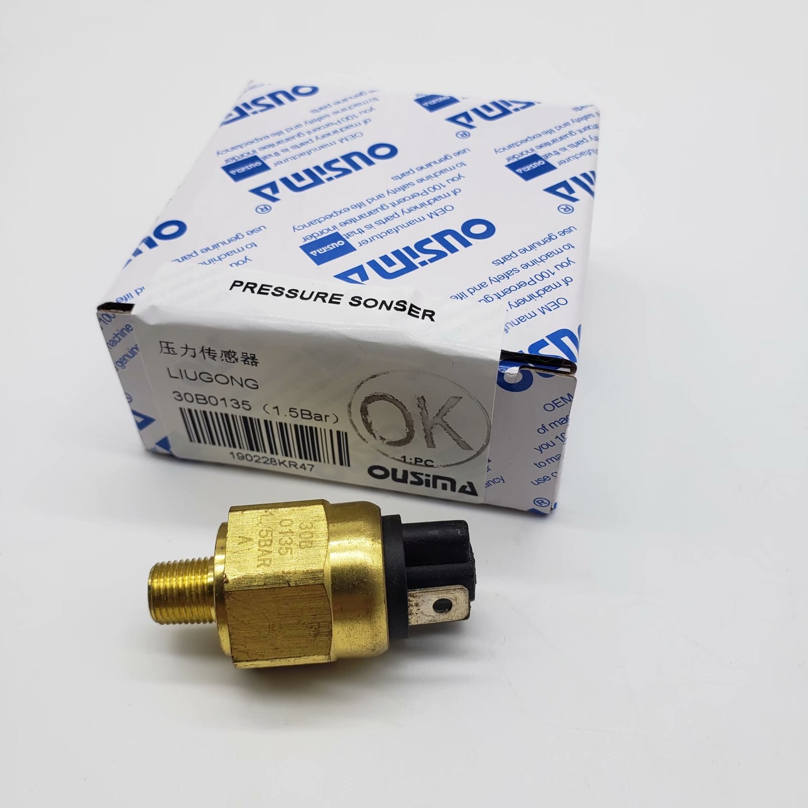 OUSIMA Eletric Excavator 30B0135 1.5 Bar Pressure Sensor