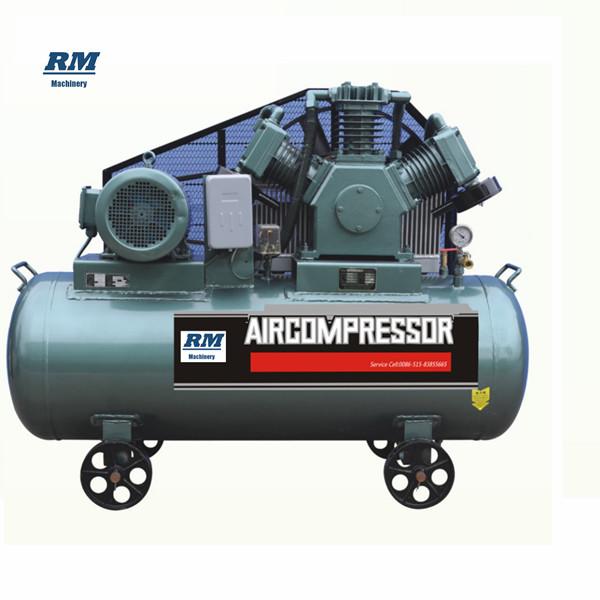 Buy cheap 5.5kw 7.5kw 11kw two stage 3-cylinders piston oil free air compressors with 10bar pressure from wholesalers