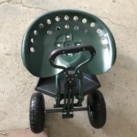 Buy cheap Adjustable Garden Rolling Work Seat Rolling Seat For Gardening Trolley With product