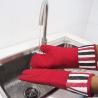 Buy cheap Nonslip Oven Mitts Pot Holder LFGB Certified 550 Degree Resistant from wholesalers