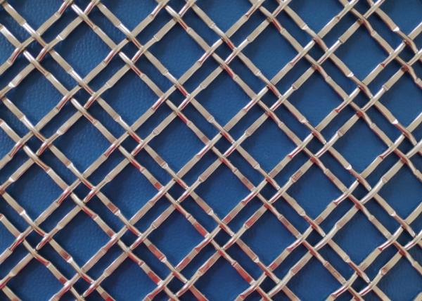 Buy cheap Velp Antique Brass Architectural Metal Mesh SS316 Crimped Wire Mesh from wholesalers