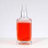 Buy cheap Hot Stamping 500ml 750ml Cube Vodka Alcohol Spirits Liquor Whisky Wine Glass Bottle from wholesalers