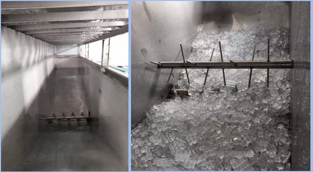 350KG Ice Storage Capacity 5T/24H Industrial Ice Cube Maker Machine for Manufacturing