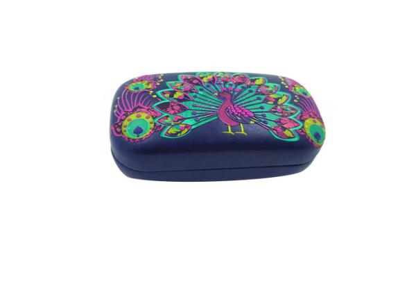 Quality Iron Contact Lens Case High End PU Material Lightweigt Custom Logo for sale