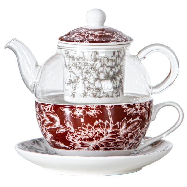Buy cheap Business Gifts Elegant Vintage Ceramic Tea Cup Set With Porcelain Teapot And Cup from wholesalers