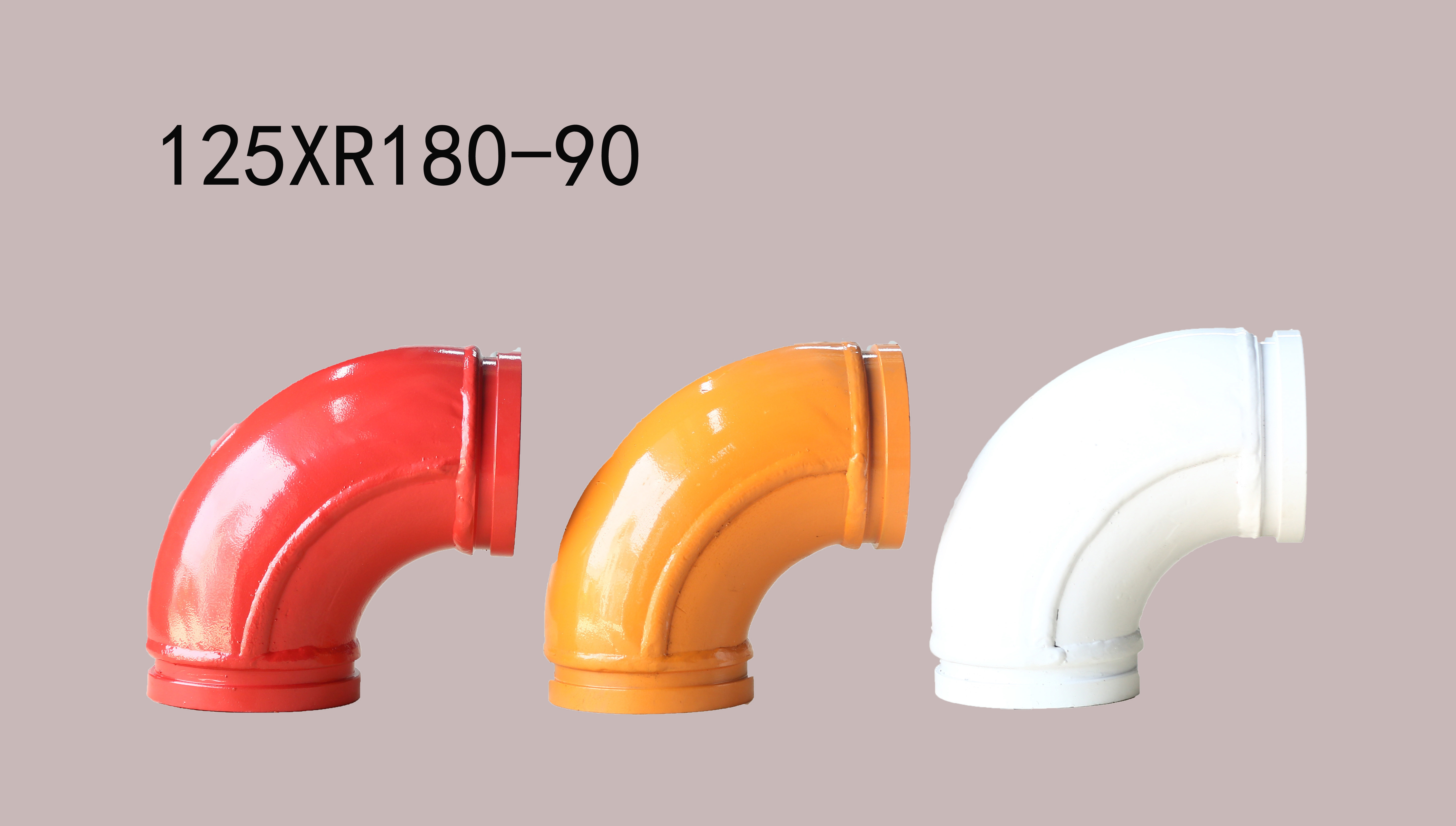 Double Bend Pipe 125*R180-90 Pump truck elbow concrete transfer pump pipe