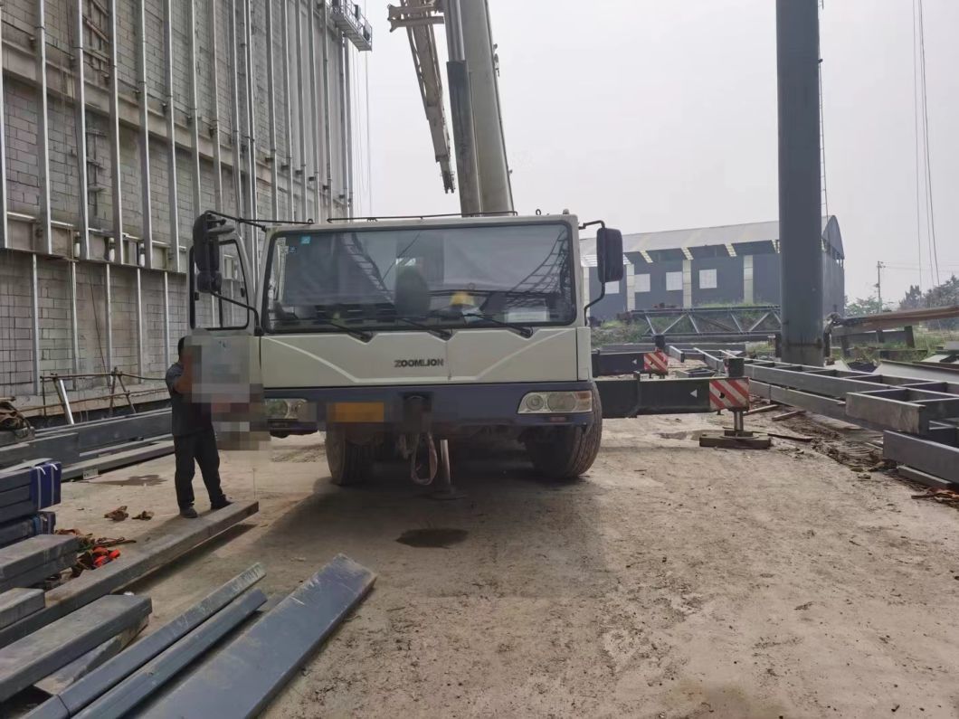 2014 Zoomlion 80V 80t Used Mobile Crane Truck Crane Hydraulic Crane Lifting Equipments