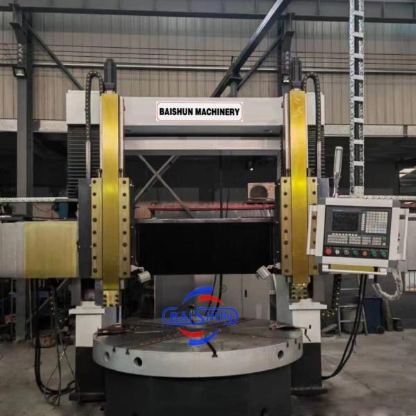 Buy cheap CNC Vertical Lathe Machine Twin Spindle 4000mm Workpiece from wholesalers