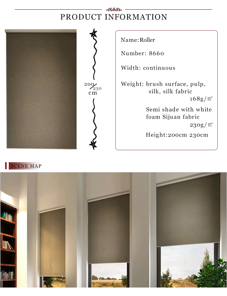 Double roller blinds window blinds fabricin door blinds fabric white coating roller fabric Europe style two layer blind