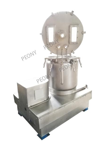 Buy cheap Hemp Oil Extraction Basket Centrifuge Machine With Cold Solvent , ISO Certified from wholesalers