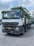 Green 56m Zoomlion Concrete Boom Pump for Used Mercedes Benz Concrete Pump Truck