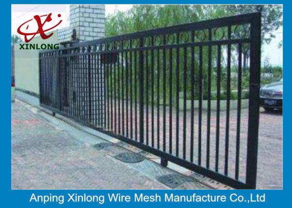 Buy cheap Eco Friendly Motorised Sliding Gate , Electric Entrance Gates Convenient Install from wholesalers