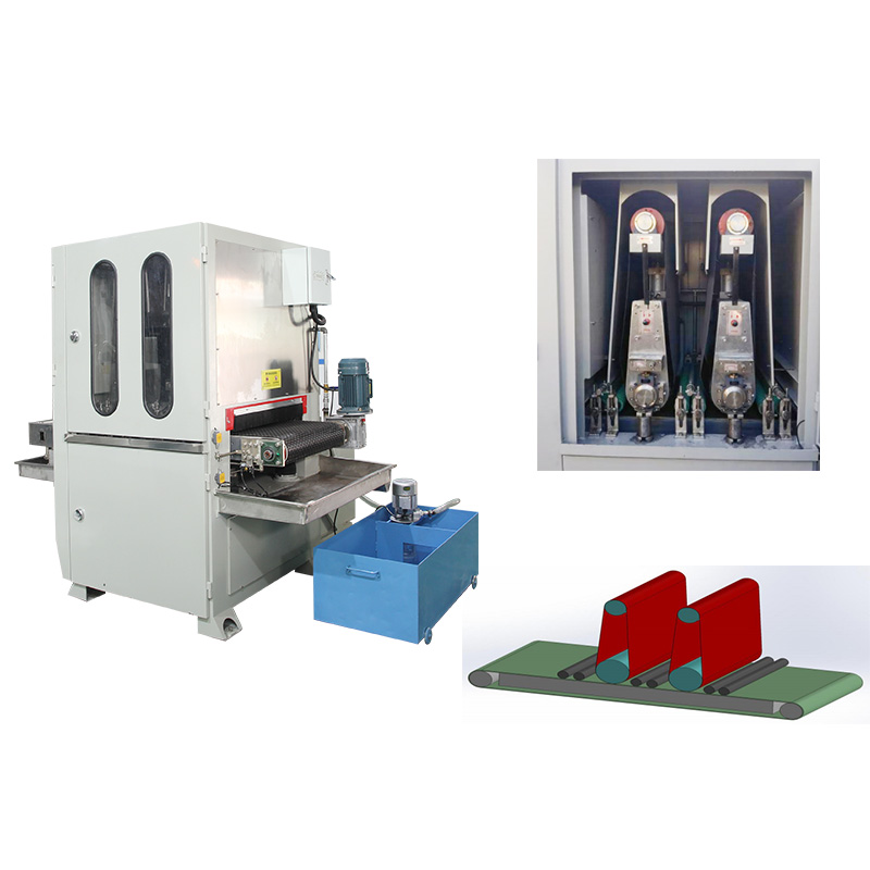 Automatic Sheet Metal Deburring Polishing Machine For Cutting Stamping Parts