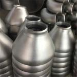 DN15 Carbon Steel Metal Pipe Fittings Black Grey Reducer Pipe Fittings