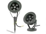 LED Projection Spotlight Waterproof Round Floor Lamp Plug-in Outdoor Lawn Villa