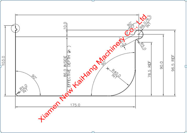 Cold Rolled Forming Machines , Rectangular Gutter Roll Forming Machine For Gutter Panel
