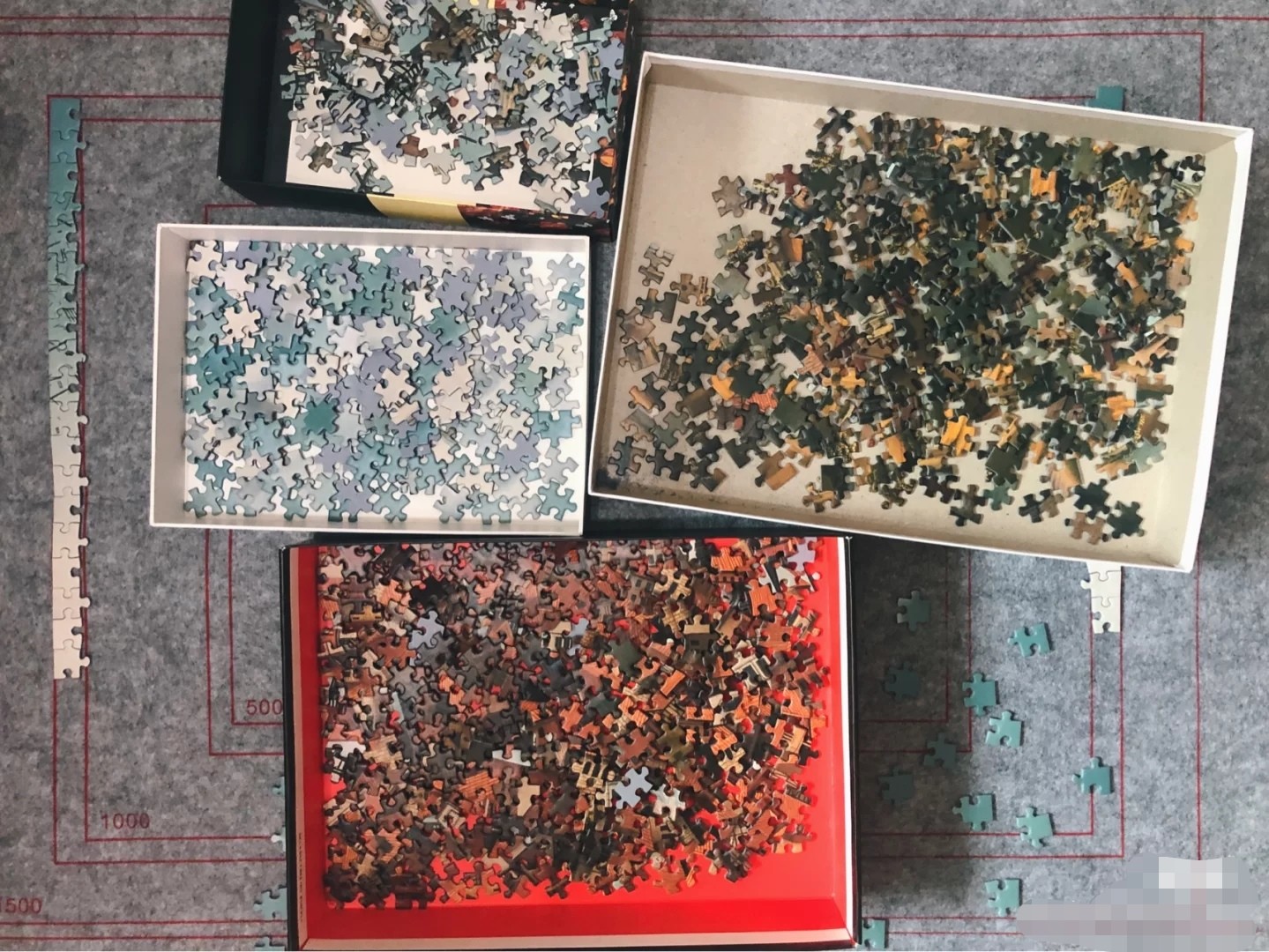 1000Pieces DIY Jigsaw Puzzles Games For Kids 300gsm C1S Paper