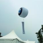 2023 Hot sale sky advertising inflatable mega air balloon with personalized logo