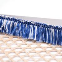Buy cheap Nylon Black White Carpet Pillows 2.5cm Fringe Tassel Trim product