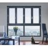 Buy cheap Tempered Glass Bifold Sliding Glass Doors Window Aluminum Alloy from wholesalers