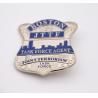 Buy cheap Small Size Shinny Silver Plating high quality Boston police badges from wholesalers