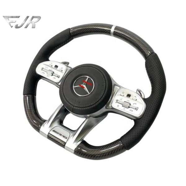Custom Carbon Fiber Steering Wheel For Mercedes Benz S Class W222 S500 Model