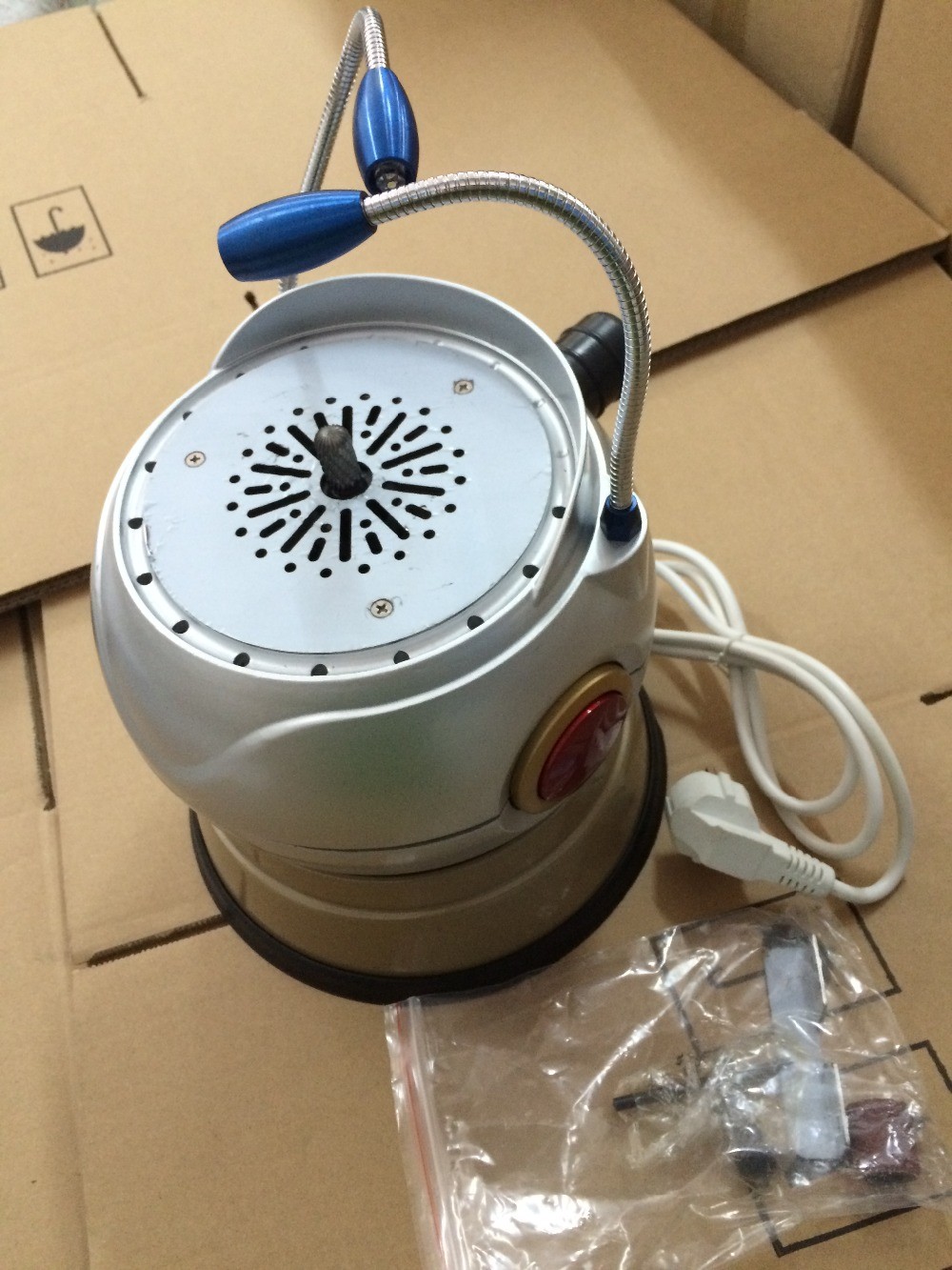 JT-37 Dental Lab Equipment Rotatable Ball Type Arch Trimmer Machine With LED Light