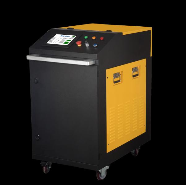 Buy cheap 669×987×1193mm 150W Fiber Laser Cleaning Machine With 2 Years Warranty from wholesalers