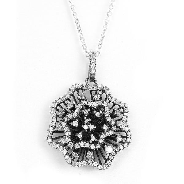 Buy cheap Affordable Round CZ Pendant 925 Sterling Silver Fashion Jewelry Gift for Women from wholesalers