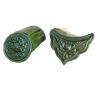 Buy cheap Pagoda Green Chinese Glazed Roof Tiles Buddhist Temple 220mm 200mm from wholesalers