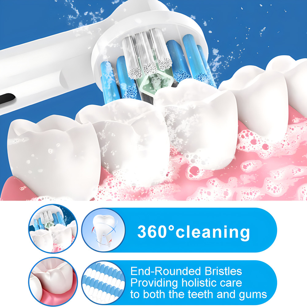 Oralchip Electric Toothbrush Heads Replacement For Oral Brush Heads In Stock