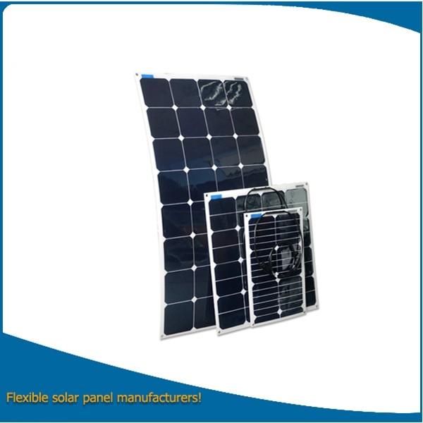 Buy cheap High efficiency matting 150w flexible solar panel / light weight semi flexible panel for RV / Boats from wholesalers
