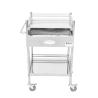 Buy cheap Medical Hospital Stainless Steel Trolley Grey Surgical Care Ss Instrument Trolley from wholesalers