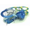 Buy cheap Fiberglass Tornado Water Slide Aqua Park Equipment Maximum Speed 12.7m/S from wholesalers