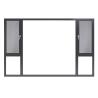 Buy cheap Customized Aluminium Black Casement Windows The Perfect Choice for Louver Curtains from wholesalers