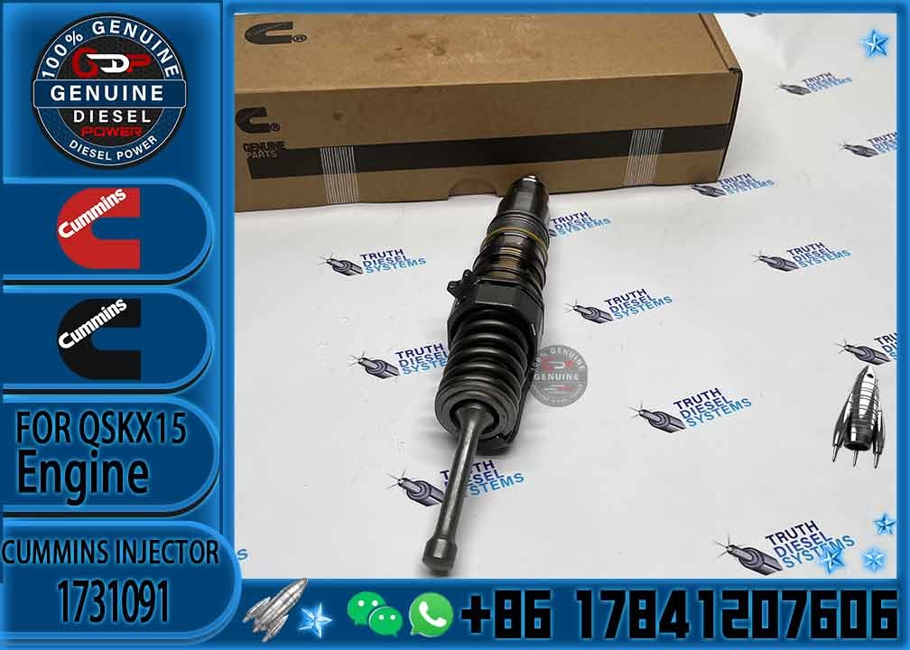 Fuel Inyector isx 15 Diesel X15 Injector 1846351 579253 1731091 579264 for cummins, Scania HPI Engine